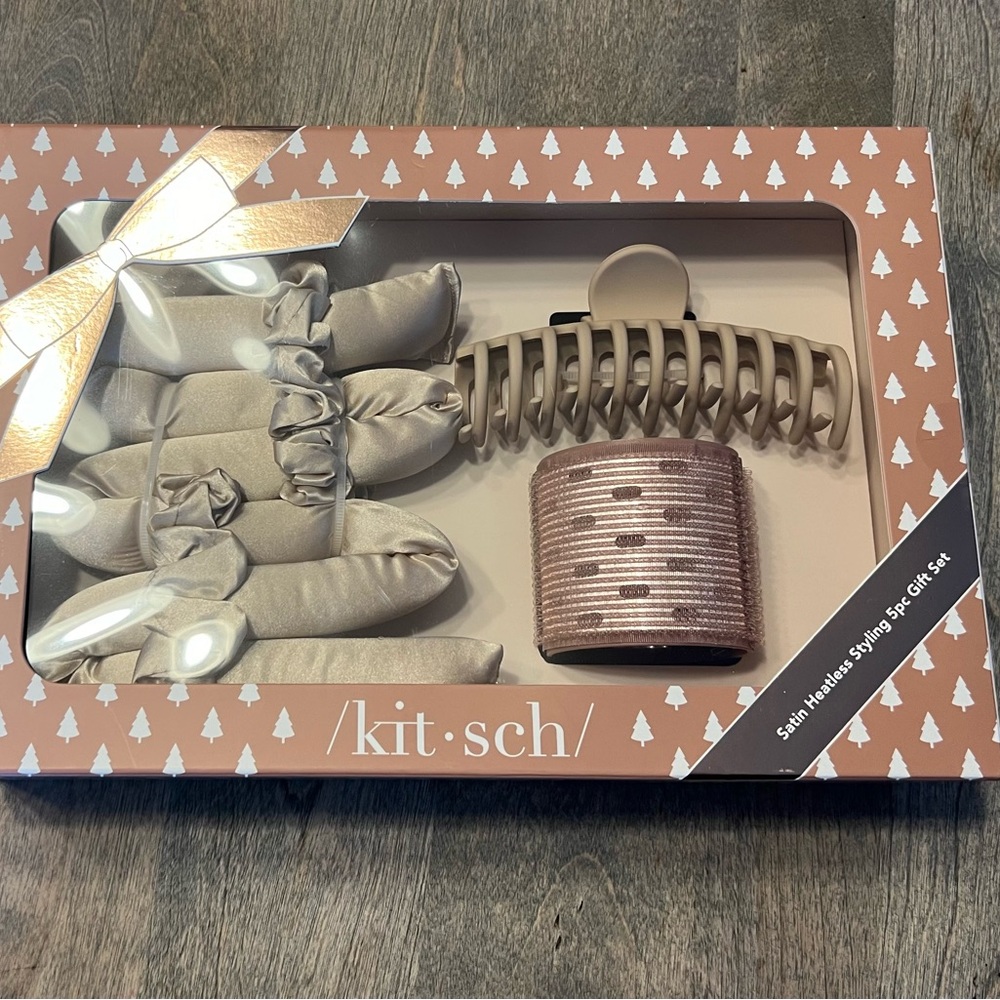 New Kitsch Satin Heatless Curling Set